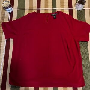 Elementz Women's Red Short Sleeve Top